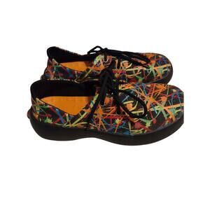 Soft Science Walking‎ Shoes Colorful Splatter 8 Casual